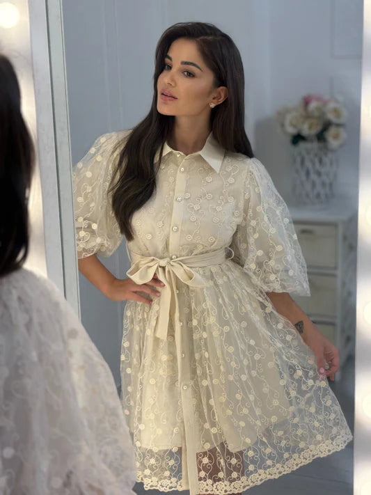 Amélie ♡ Lace Flower Dress